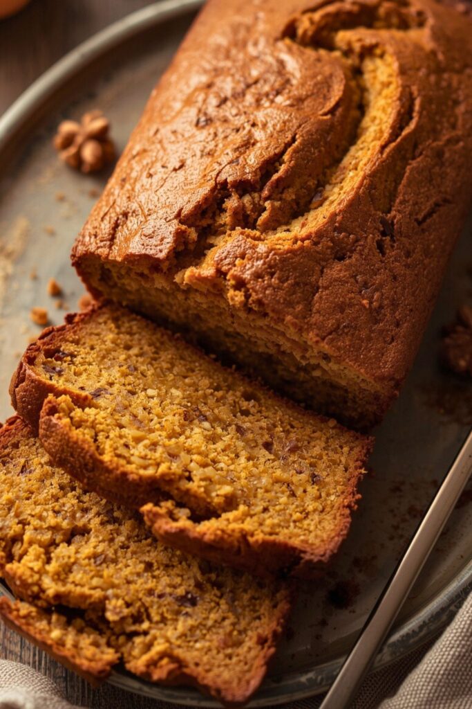 Moist Pumpkin Spice Banana Bread