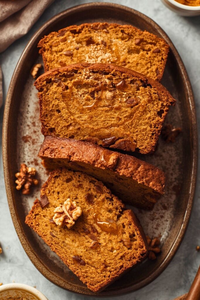 Moist Pumpkin Spice Banana Bread