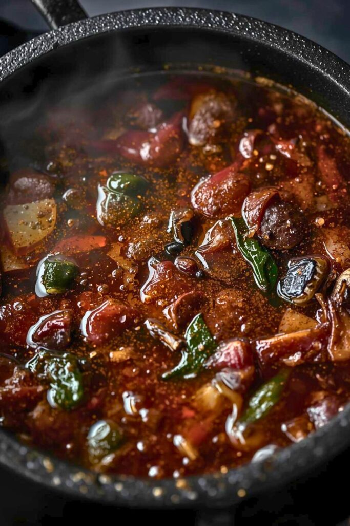 Spooky Witch's Cauldron Stew 