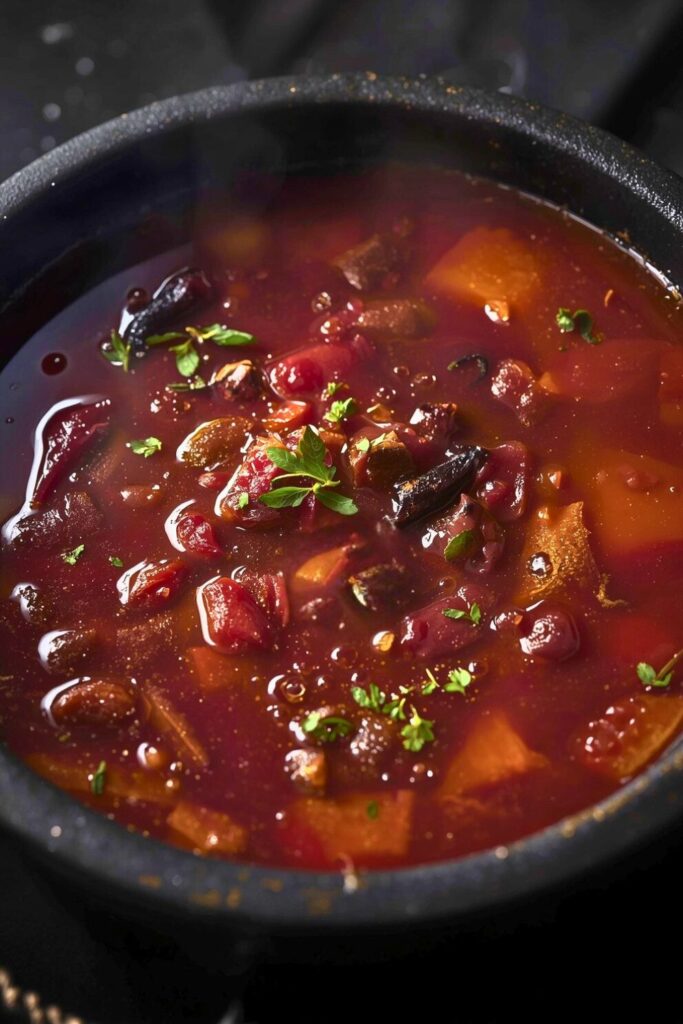Spooky Witch's Cauldron Stew 
