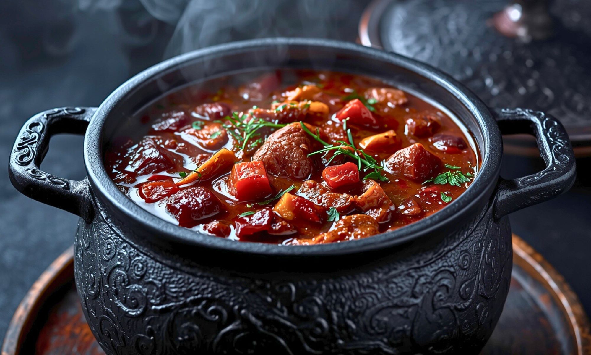 Spooky Witch's Cauldron Stew