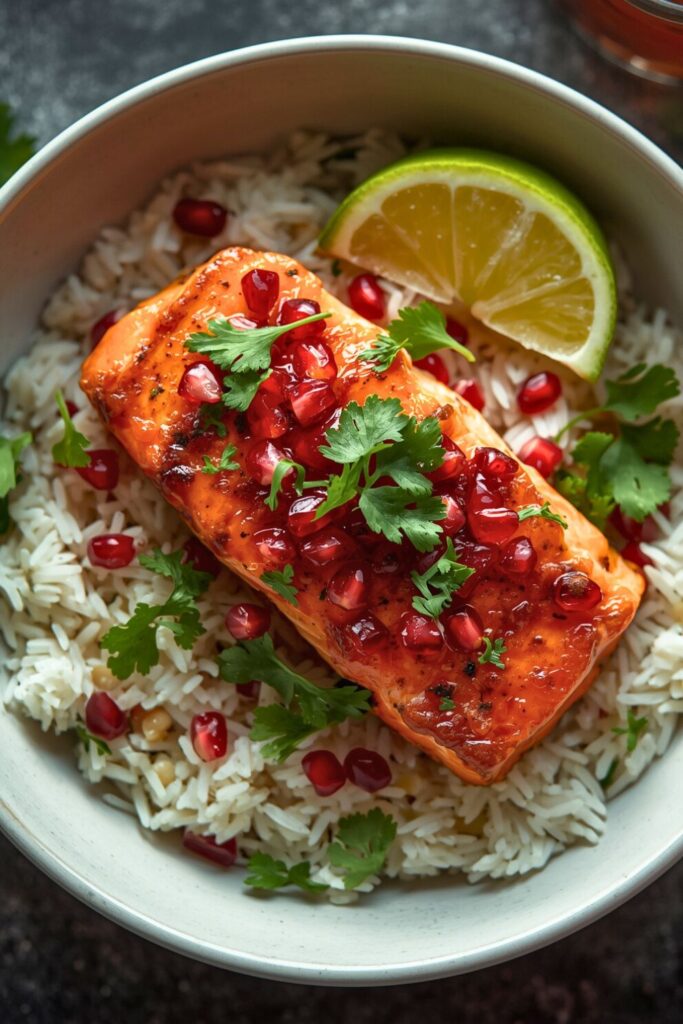 Tandoori Salmon Rice