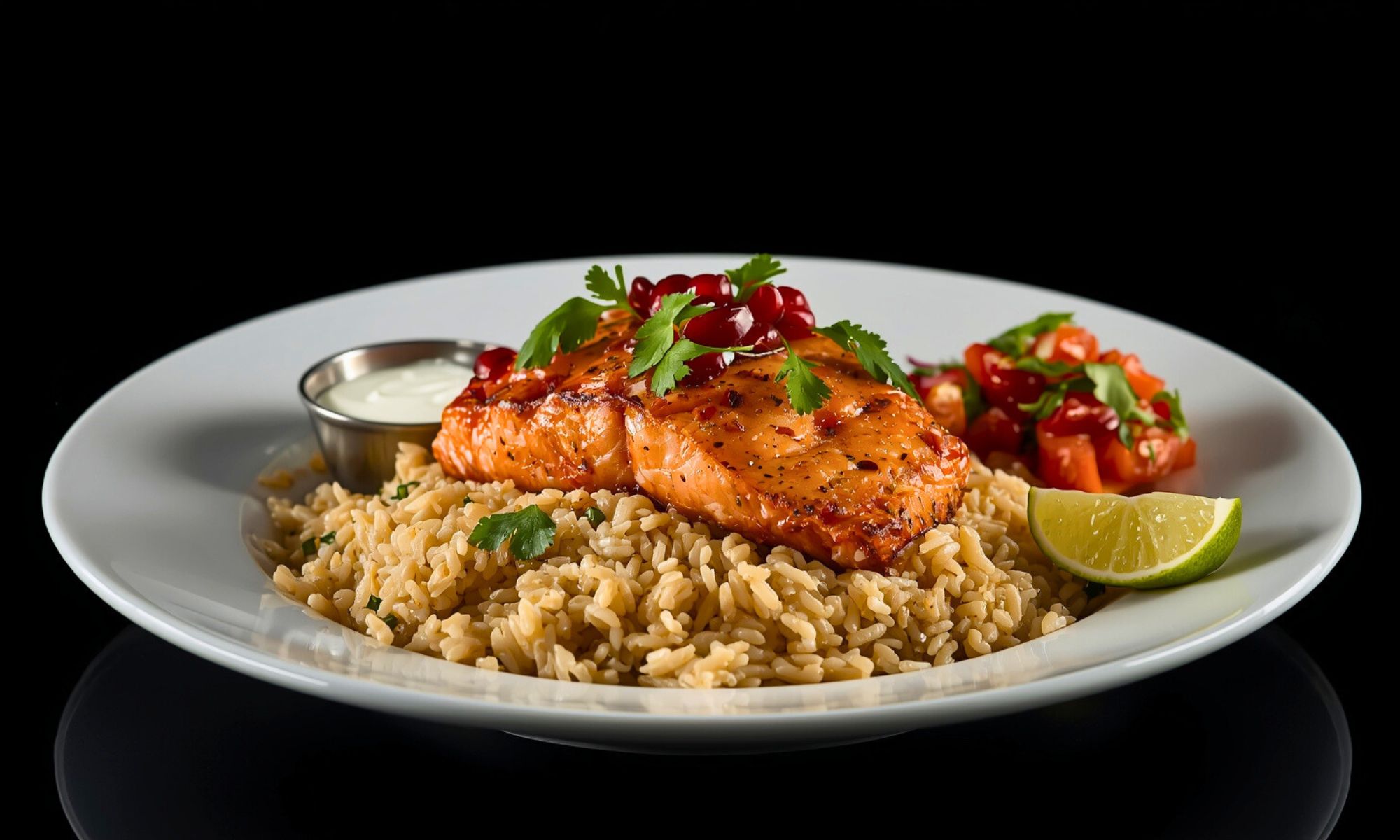 Tandoori Salmon Rice